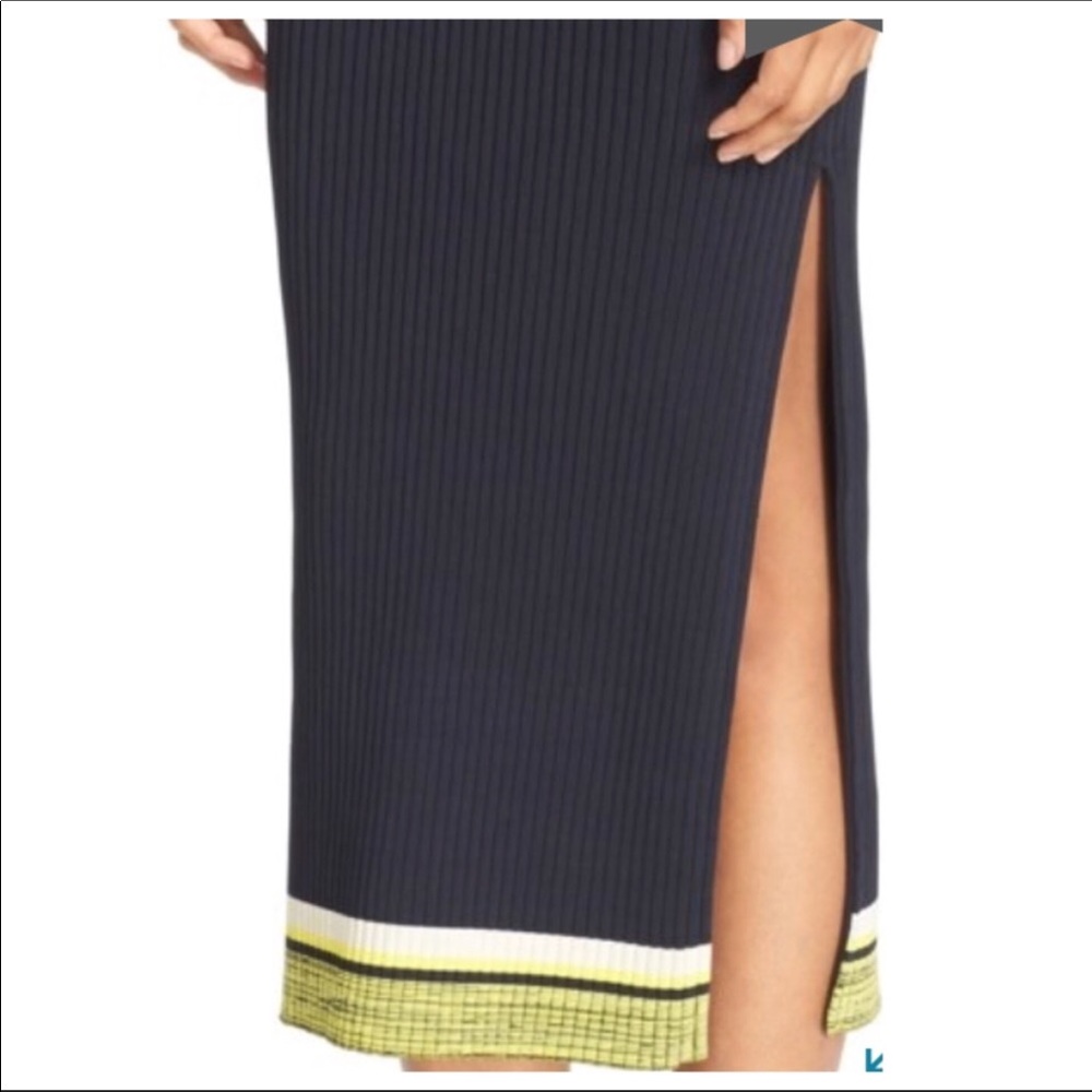 RAG & BONE KNIT RACERBACK MIDI DRESS - Picture 4 of 6